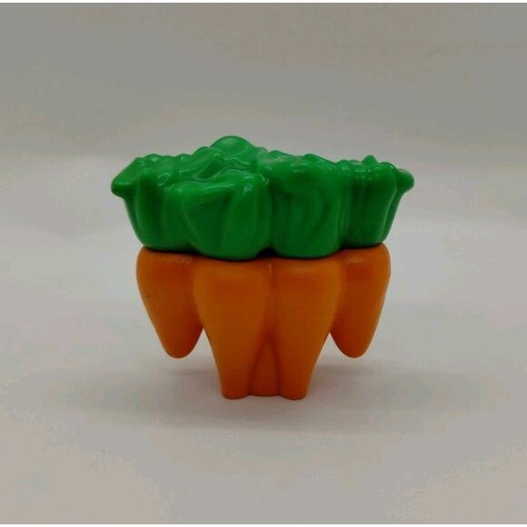 LEGO Duplo BUNCH OF CARROTS VEGETABLE Farm Food for Grocery Shop Town House #1 - Picture 1 of 4